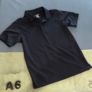 DC Kids Black Polo Shirt